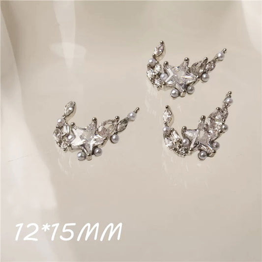 Diamond Nail decors 5 styles (2pcs)