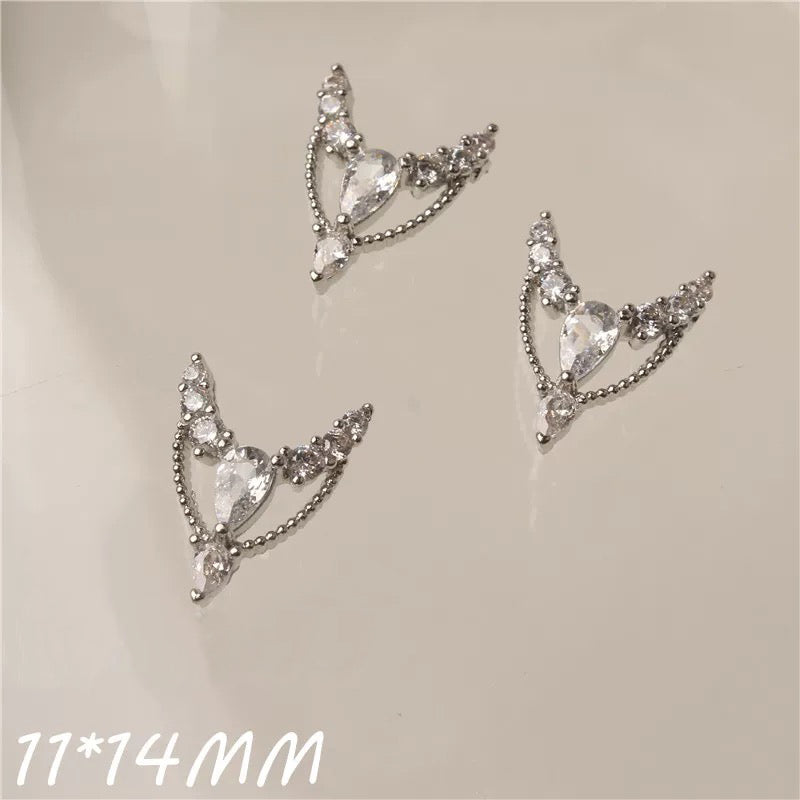 Diamond Nail decors 5 styles (2pcs)