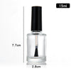 Empty Glass Polish Bottle