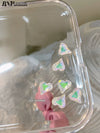 Nail Heart shape Point Back Diamond decor 6pcs/pack
