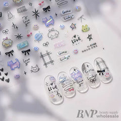[generic] Nail sticker 11 types