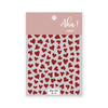 Heart shape sticker