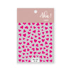 Heart shape sticker