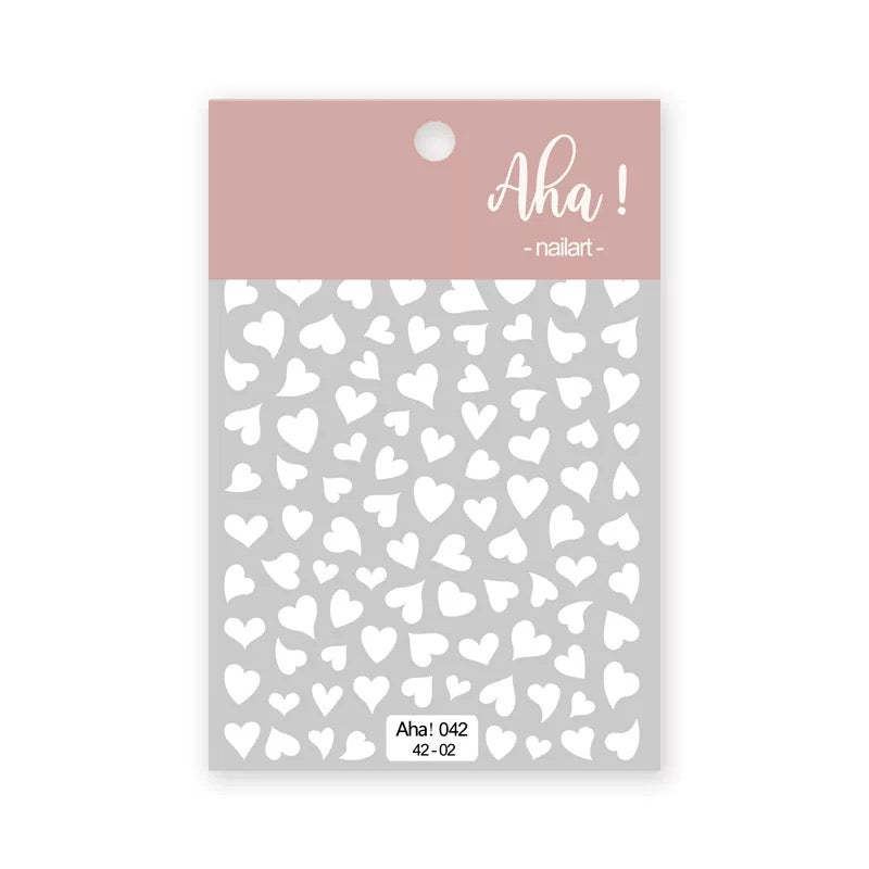 Heart shape sticker