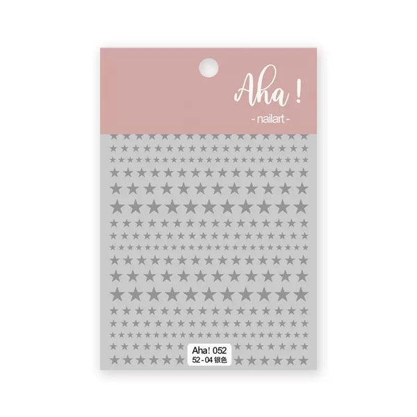 [generic] Star Nail stickers (5 styles)
