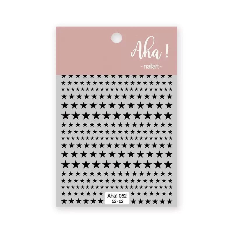 [generic] Star Nail stickers (5 styles)