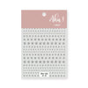 [generic] Star Nail stickers (5 styles)