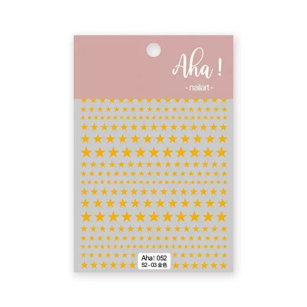 [generic] Star Nail stickers (5 styles)