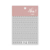 [generic] Hexagram Nail stickers (8 styles)