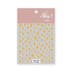 [generic] Hexagram Nail stickers (8 styles)