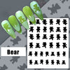 [generic] Hollow Nail stickers (6 styles)
