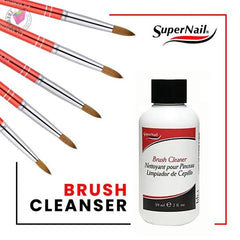 Supernail Brush Cleaner 59ml/118ml