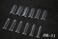 Polygel Nail tips dual form nail extension (120pieces/pack)