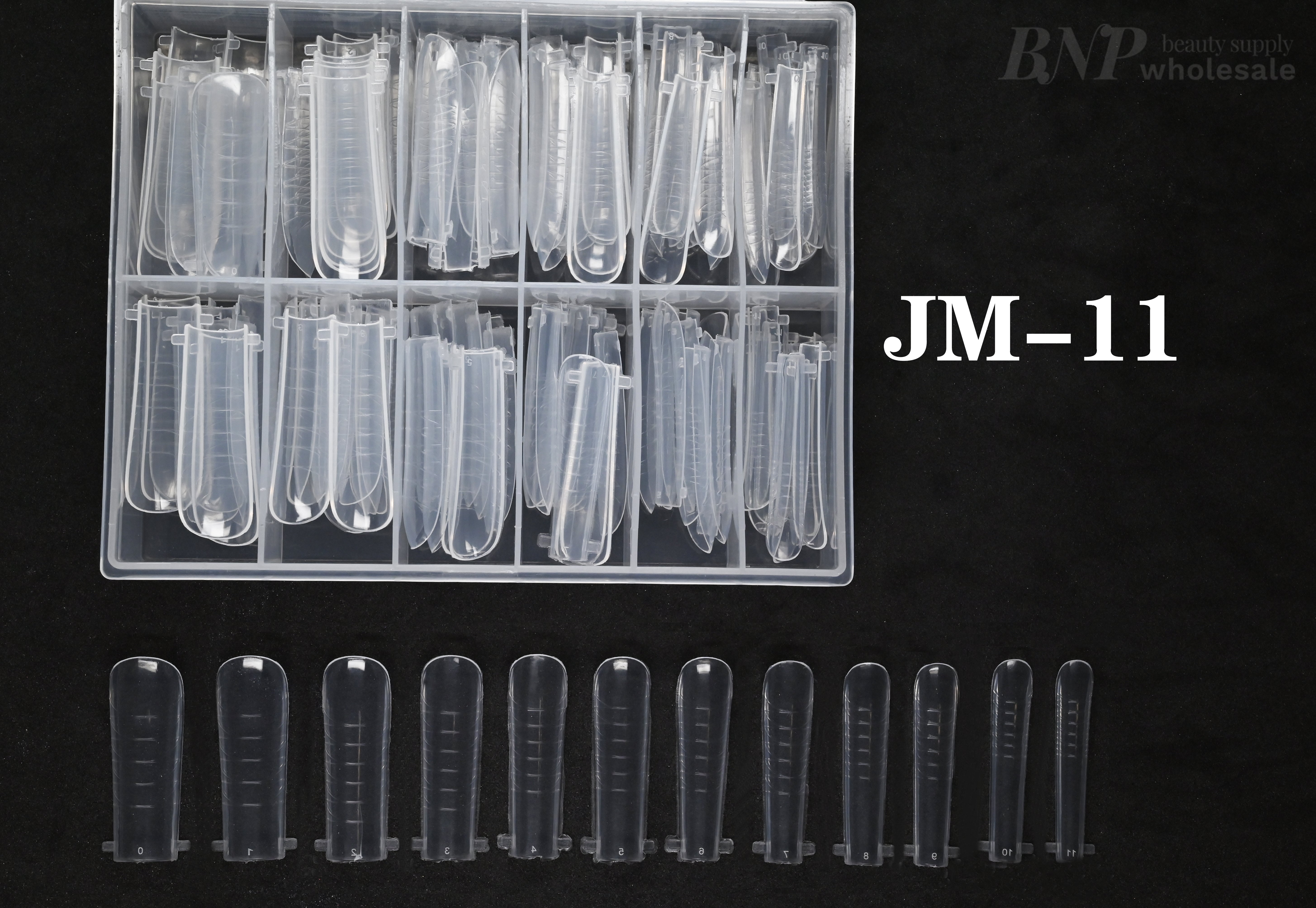 Polygel Nail tips dual form nail extension (120pieces/pack)