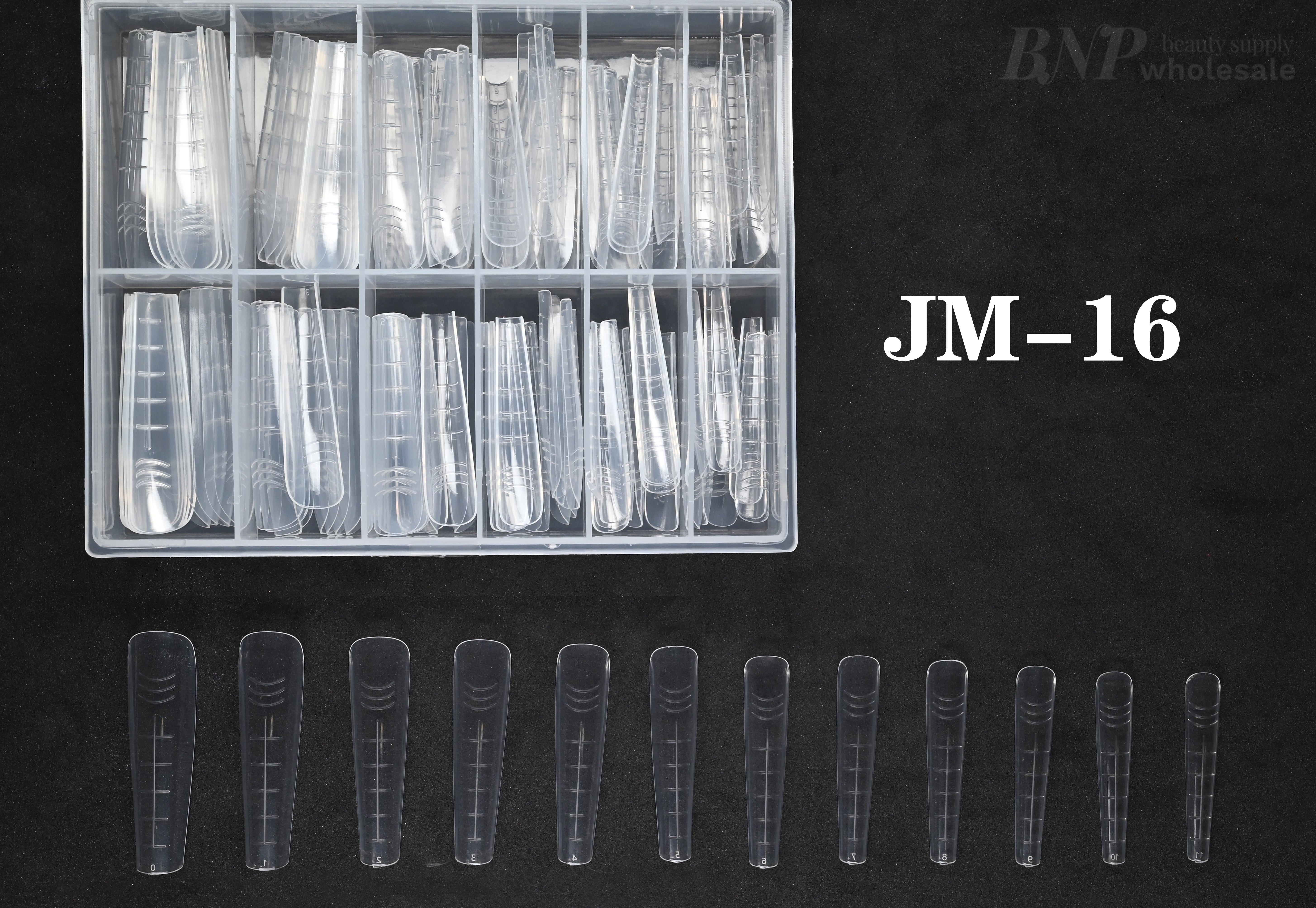 Polygel Nail tips dual form nail extension (120pieces/pack)