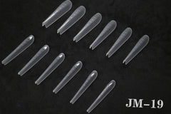 Polygel Nail tips dual form nail extension (120pieces/pack)