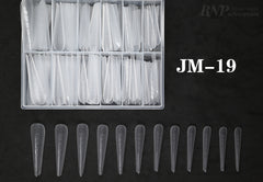 Polygel Nail tips dual form nail extension (120pieces/pack)