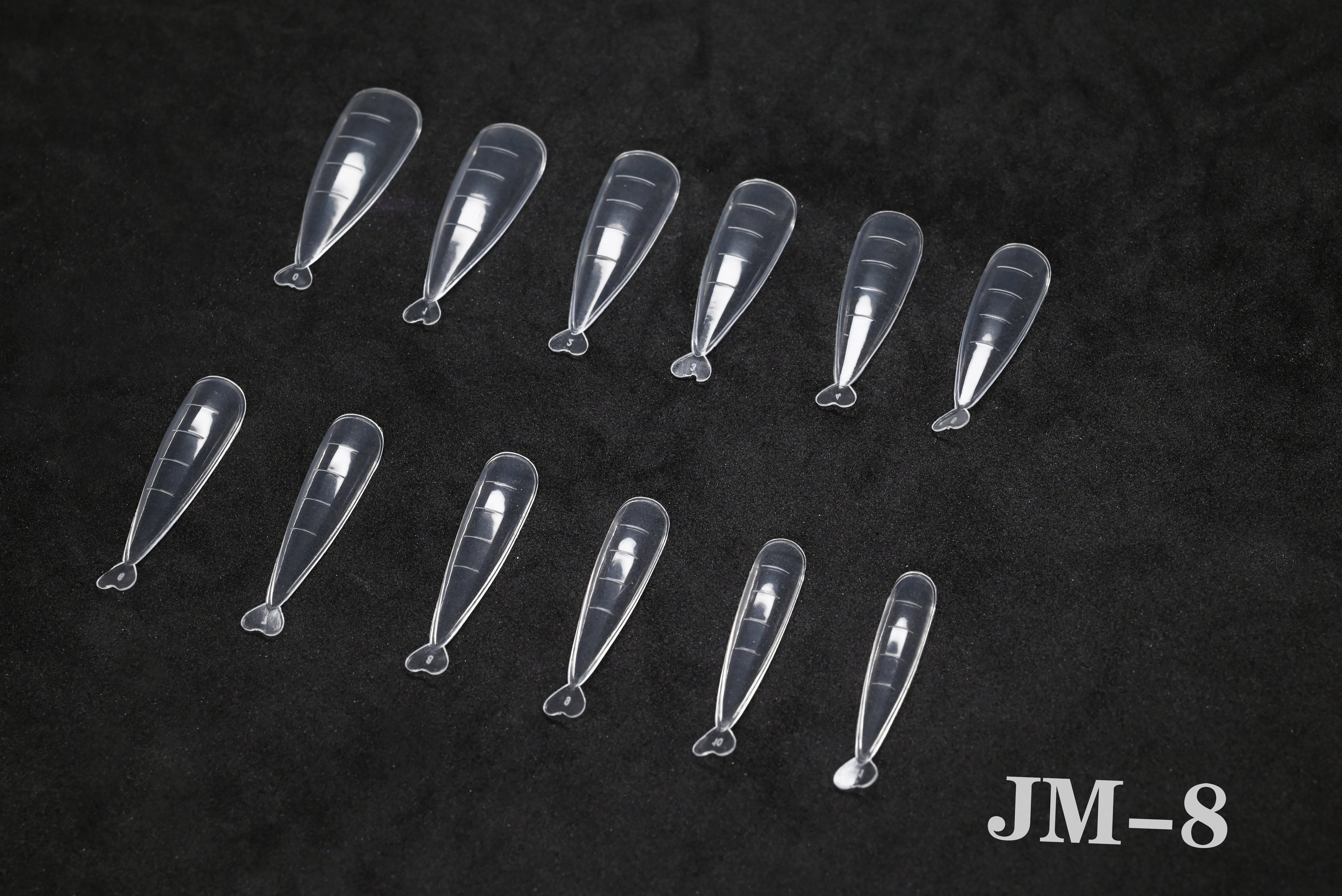 Polygel Nail tips dual form nail extension (120pieces/pack)