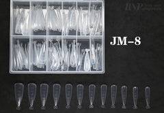 Polygel Nail tips dual form nail extension (120pieces/pack)