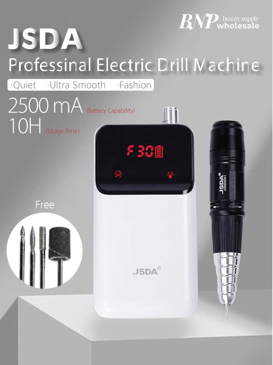 Professional Potable E-File Nail Drill Beginner Friendly | JSDA