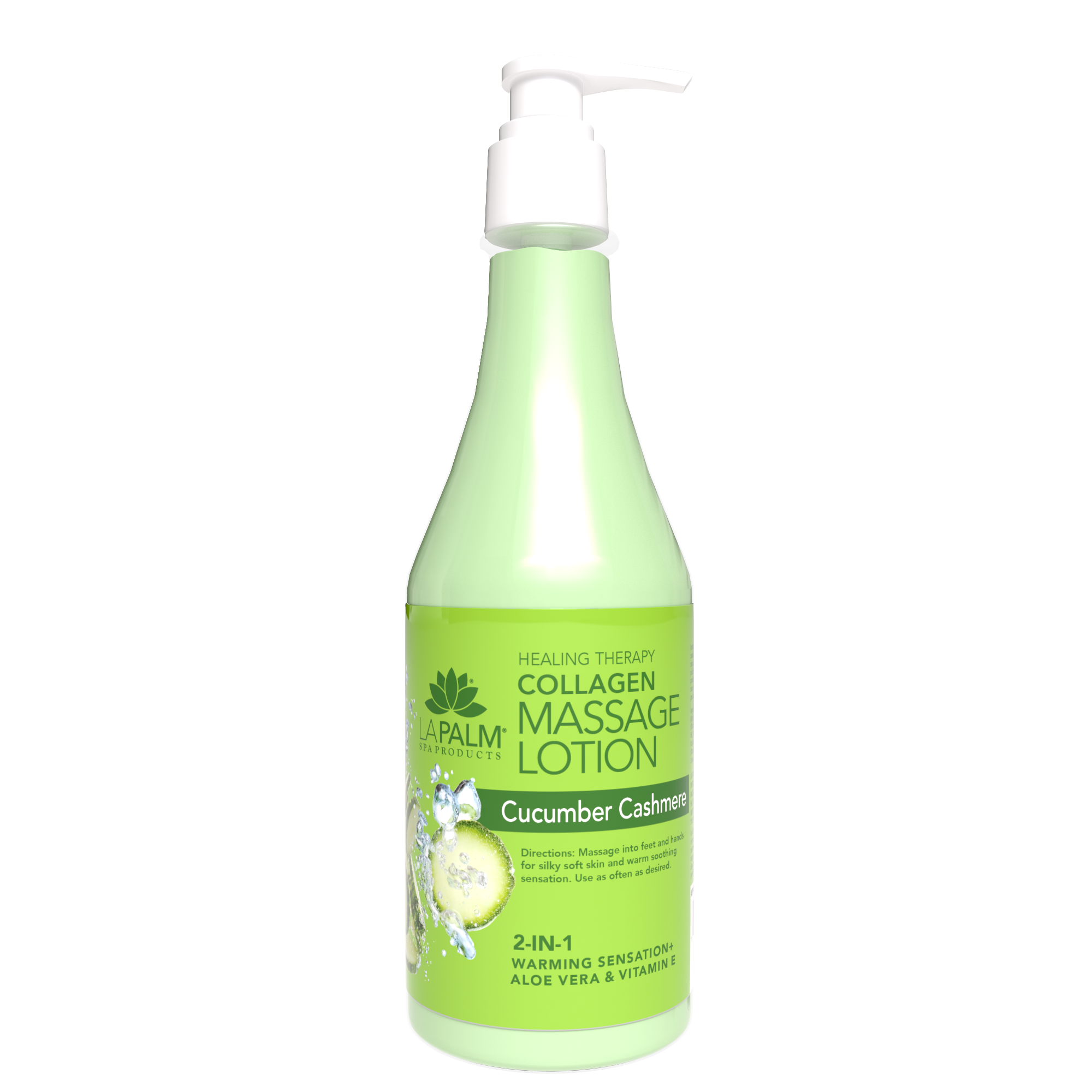 Collagen Massage Lotion - La Palm 24oz/1gal