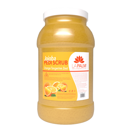 Jojoba Pedi Gel Scrub Lavander/Orange Tangerine | La Palm