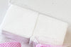 Lint Free Soft Nail Wipes Lash Wipes Pink/White 100/300pcs