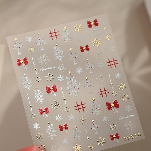 Christmas Nail Art Stickers (36 styles)