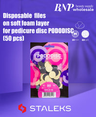 [Staleks Pro] Pododisc Disposable BLACK File