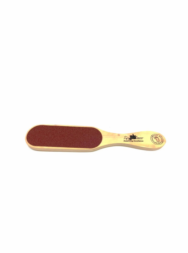 mbi Wooden Foot File Thick Handle Waterproof Reusable