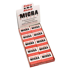 [Micra] Blades Extra Sharp - 100 Blades Per Display