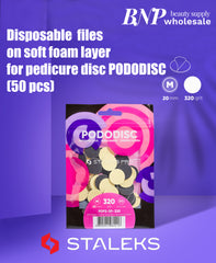 [Staleks Pro] Pododisc Disposable BLACK File