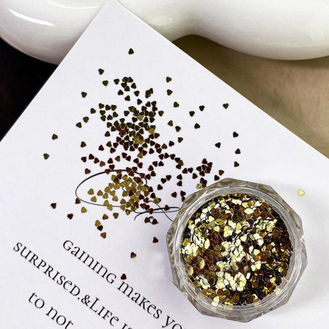Nail Glitter Mini Hearts
