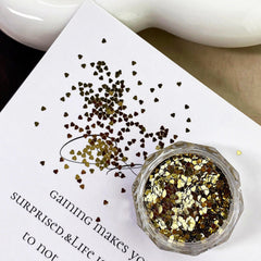 Nail Glitter Mini Hearts