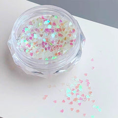 Nail Glitter Mini Hearts