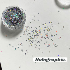 Nail Glitter Mini Stars (7 colors)