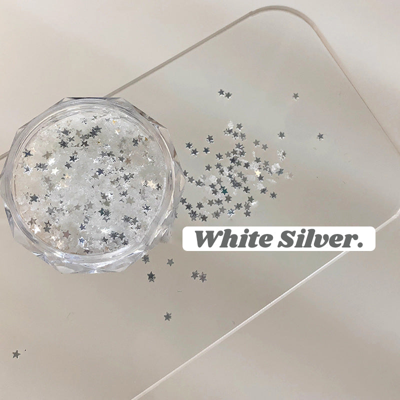 Nail Glitter Mini Stars (7 colors)