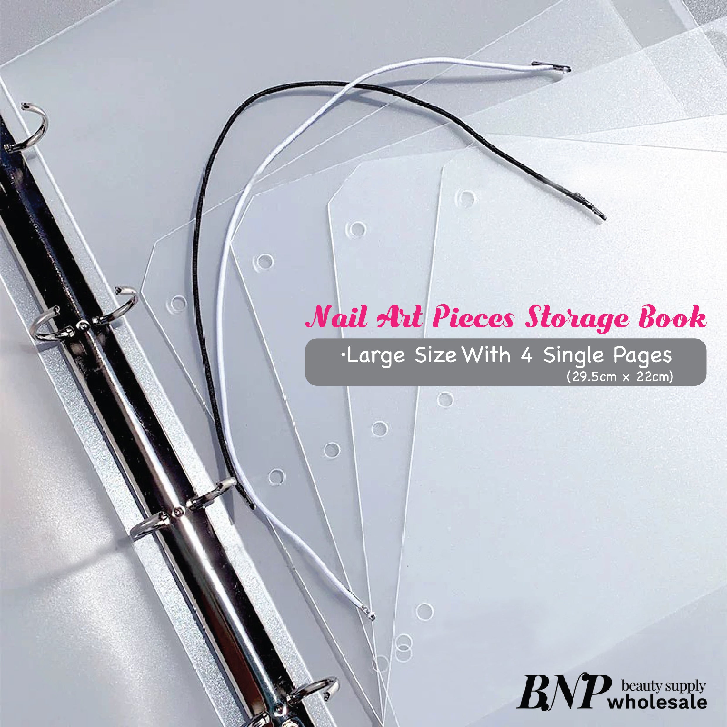 Matte Nail Color Swatch Display Book