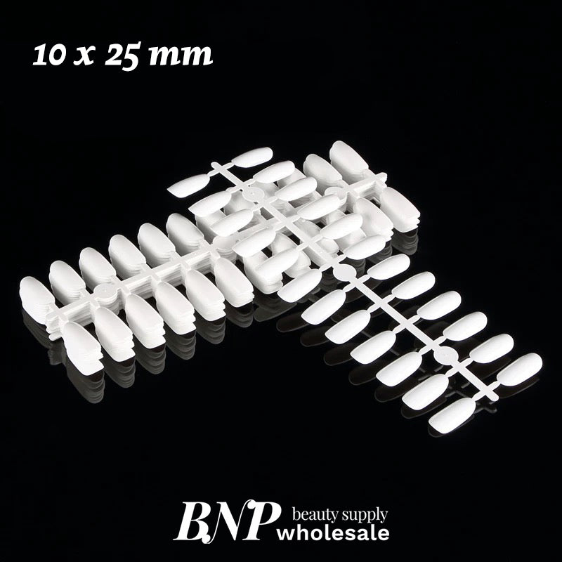 [generic] Nail tips for color display (10 x 25mm)