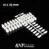 [generic] Nail tips for color display (10 x 25mm)