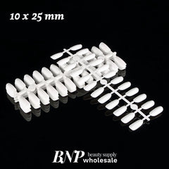 [generic] Nail tips for color display (10 x 25mm)