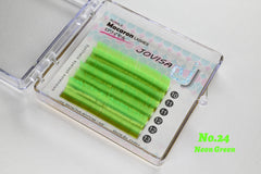 [Jovisa] Macaron Lashes 0.07 Mix Length｜Neon Series