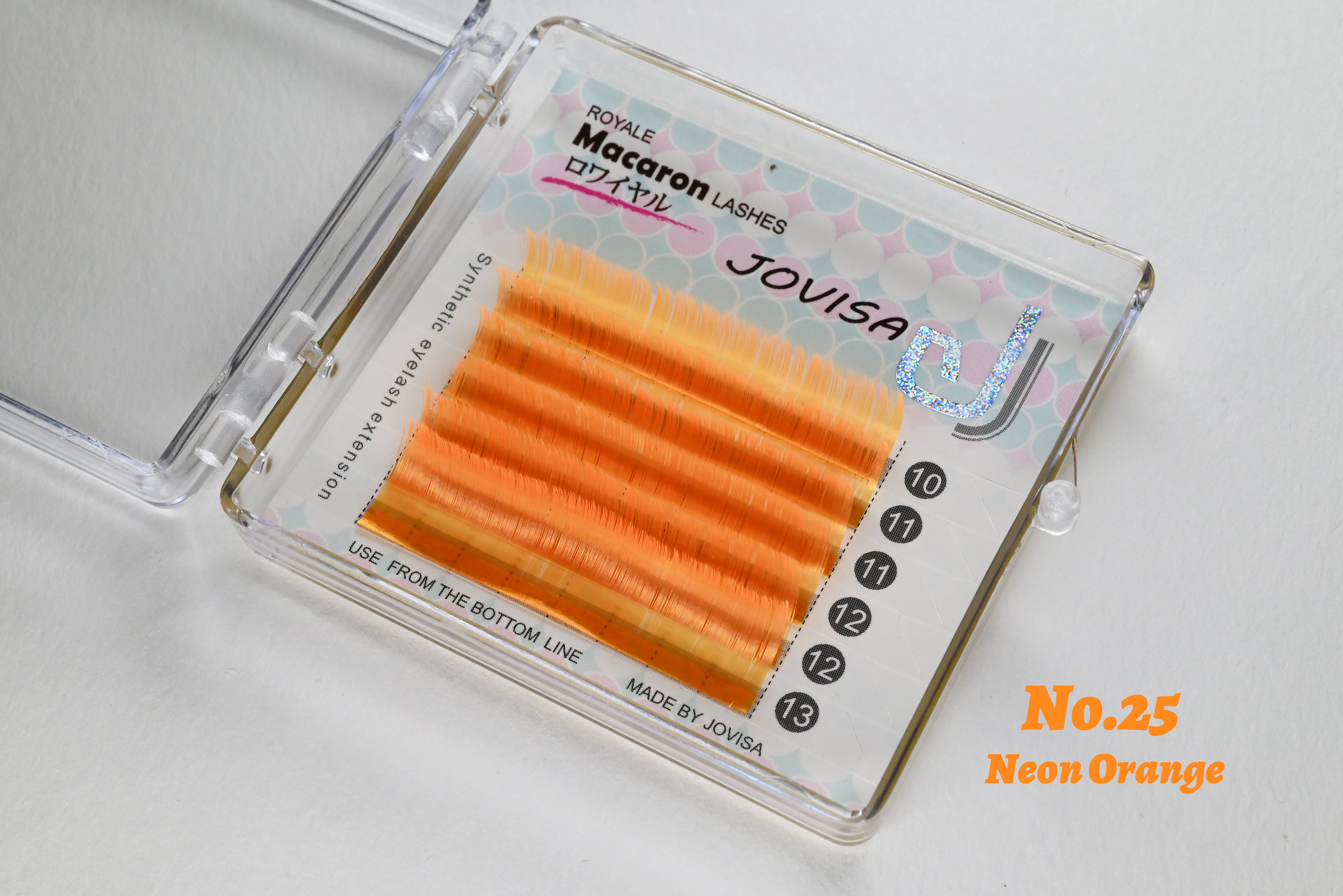 [Jovisa] Macaron Lashes 0.07 Mix Length｜Neon Series