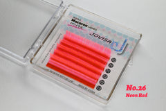 [Jovisa] Macaron Lashes 0.07 Mix Length｜Neon Series