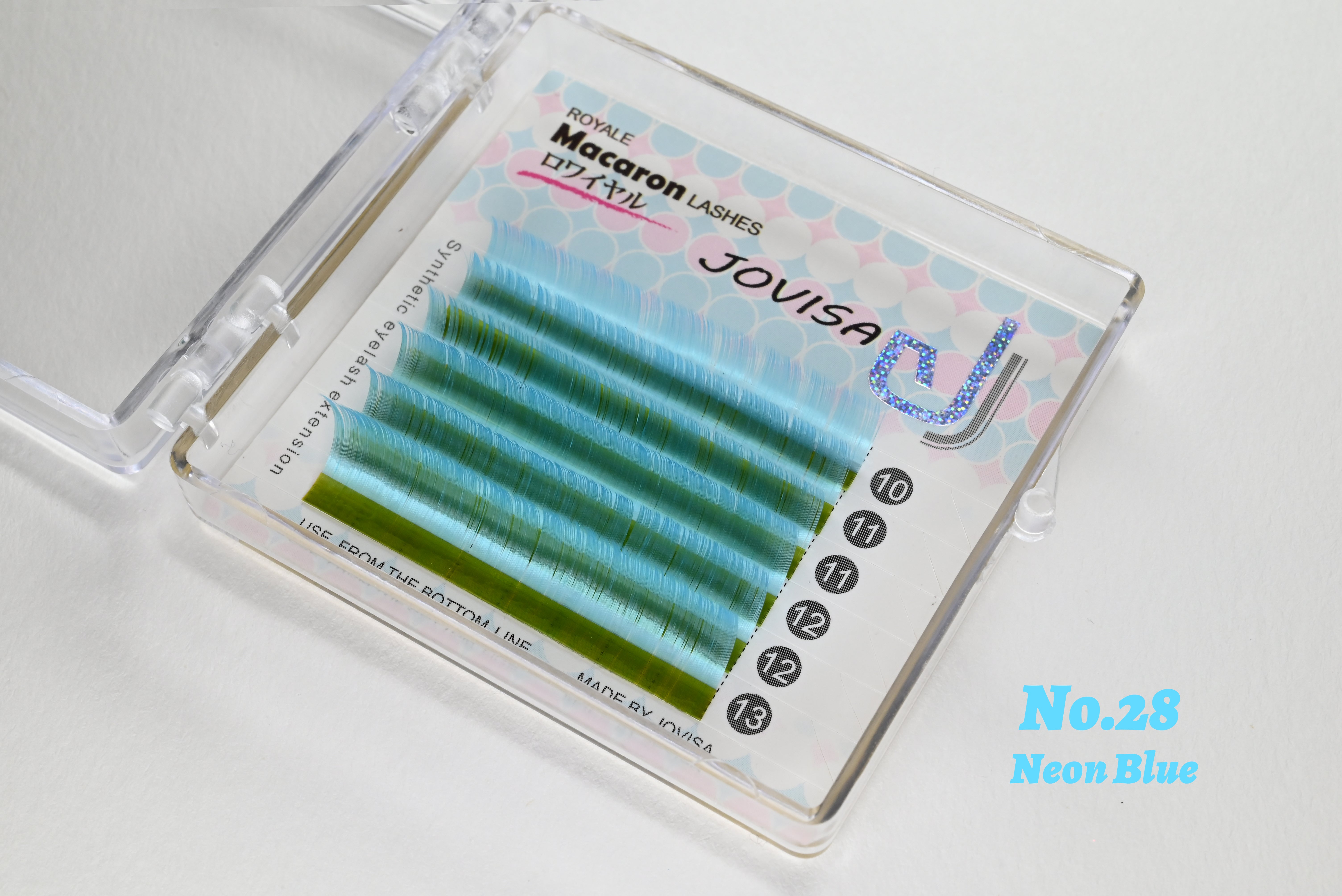 [Jovisa] Macaron Lashes 0.07 Mix Length｜Neon Series