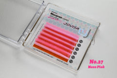 [Jovisa] Macaron Lashes 0.07 Mix Length｜Neon Series