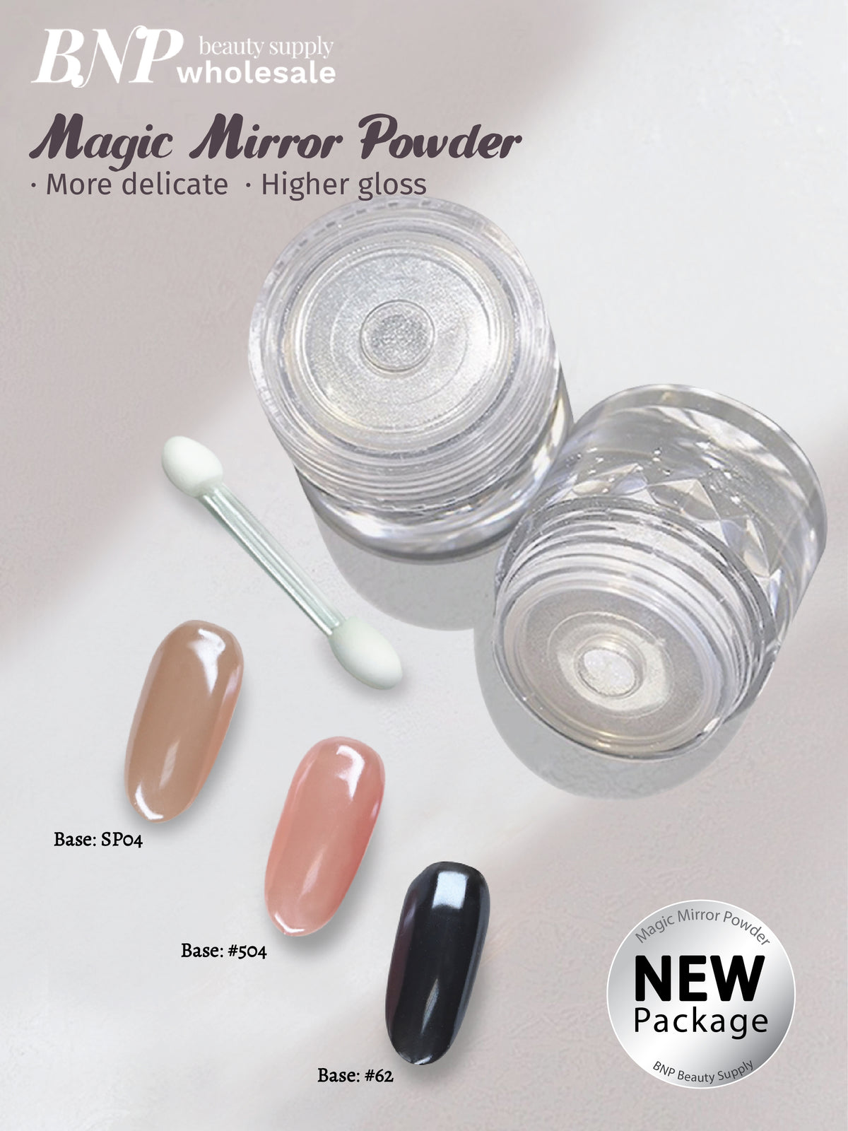 [BNP] Chrome Powder Hailey Bieber Mirror Powder