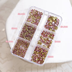 Point Back Crystal 6 slots