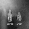 Apex Eagle Claw Pro Extension Nail Dual Form for Gel/Poly Gel Extension 140pcs