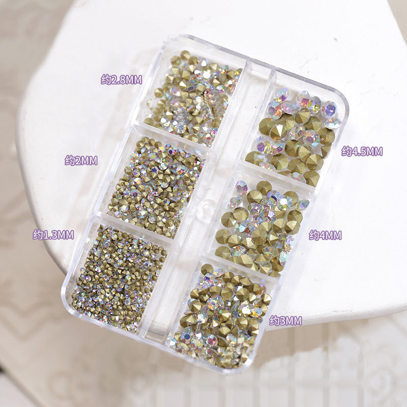 Point Back Crystal 6 slots